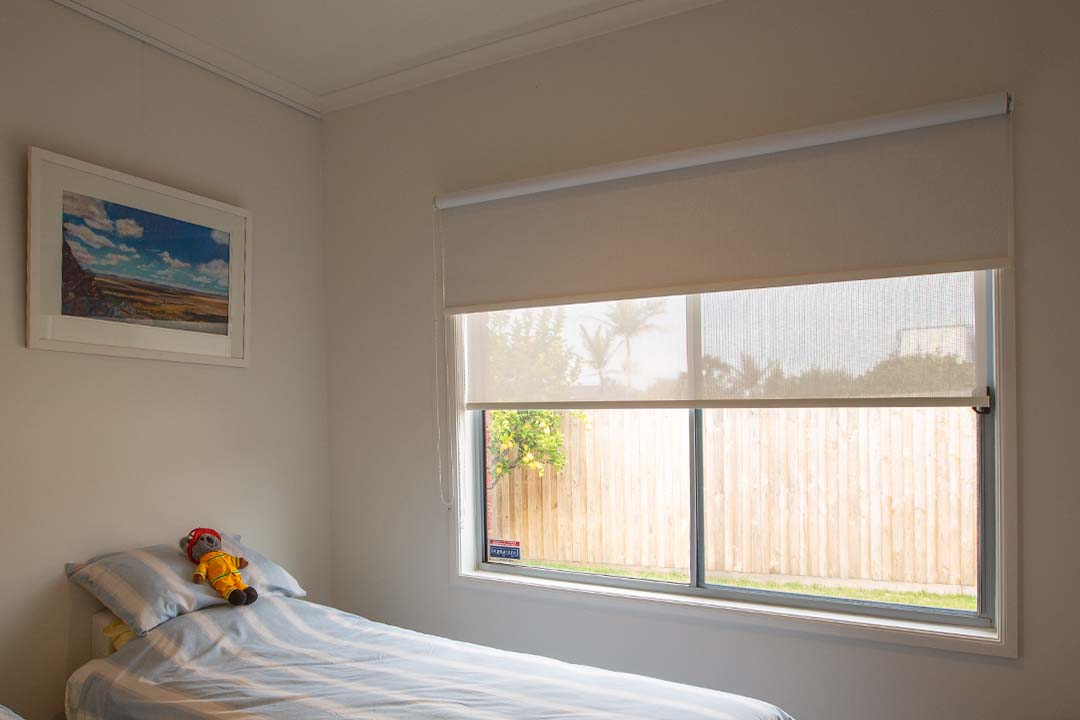 Mornington roller blinds designed for privacy, light control, and modern interiors