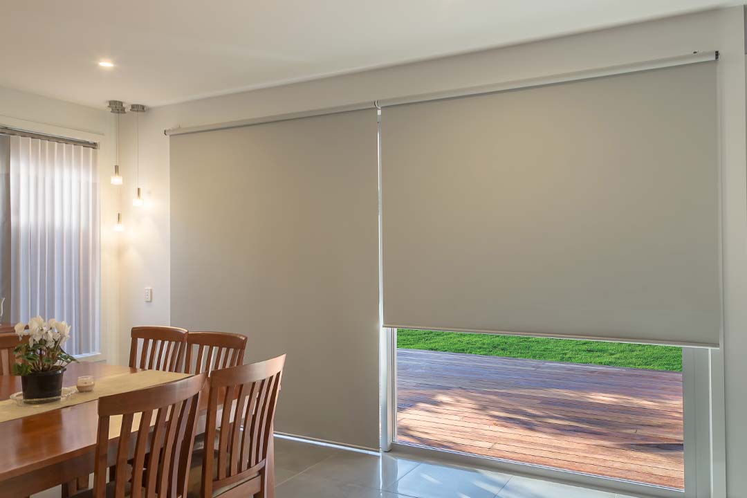 Roller blinds in homes, apartments, and commercial spaces in Mornington